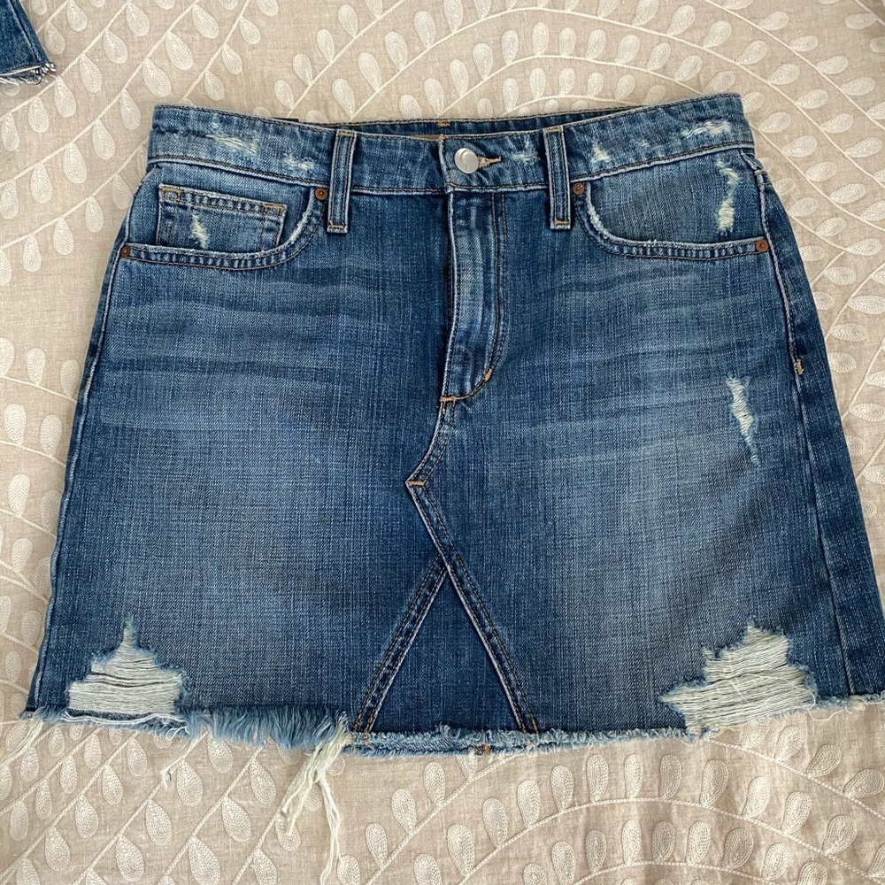 Joes Jean high rise skirt
